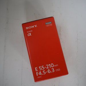 Sony E55-210mm F4.5-6.3 oss Camera Lens